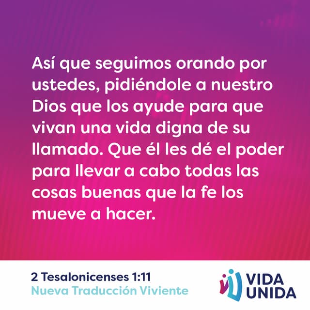 2 Tesalonicenses 1:11